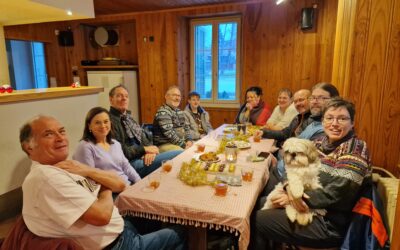 Photos du thé de Noël 2025